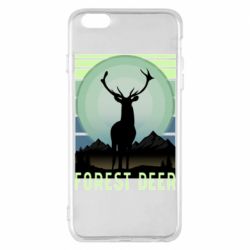 Чехол для iPhone 6 Plus/6S Plus Forest deer - PrintSalon