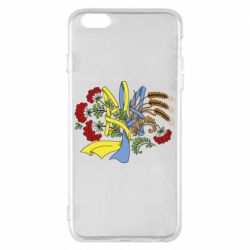 Чохол для iPhone 6 Plus/6S Plus Герб колоски і калина - PrintSalon