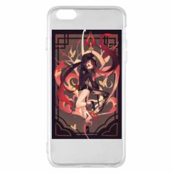 Чохол для iPhone 6 Plus/6S Plus Ху Тао з Хомою - PrintSalon