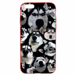 Чохол для iPhone 6 Plus/6S Plus Husky Emotions - PrintSalon