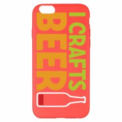 Чехол для iPhone 6 Plus/6S Plus I like crafts beer - PrintSalon