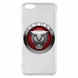 Чехол для iPhone 6 Plus/6S Plus Jaguar Logo circle - PrintSalon