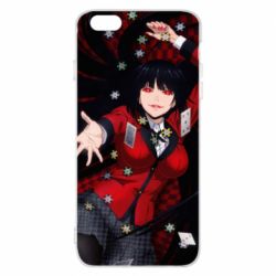 Чехол для iPhone 6 Plus/6S Plus Kakegurui - Yumeko Jabami - PrintSalon