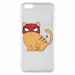 Чехол для iPhone 6 Plus/6S Plus Кот паук - PrintSalon
