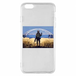 Чехол для iPhone 6 Plus/6S Plus Марка с Крымским мостом