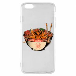 Чехол для iPhone 6 Plus/6S Plus Kurama in ramen - PrintSalon