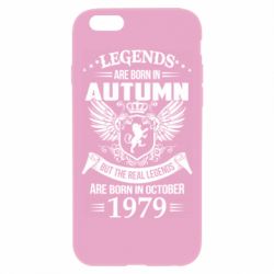 Чехол для iPhone 6 Plus/6S Plus Легенды рождаются. Ваш месяц год рождения (англ.) - PrintSalon