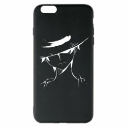 Чохол для iPhone 6 Plus/6S Plus Luffy in a hat - PrintSalon