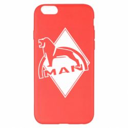 Чехол для iPhone 6 Plus/6S Plus Man Art - PrintSalon