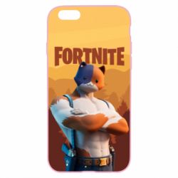 Чехол для iPhone 6 Plus/6S Plus Meowscles and logo - PrintSalon