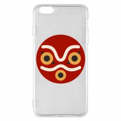 Чехол для iPhone 6 Plus/6S Plus Mononoke mask - PrintSalon
