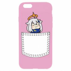 Чехол для iPhone 6 Plus/6S Plus Pocket Paimon - PrintSalon