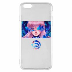 Чехол для iPhone 6 Plus/6S Plus Sangonomiya Kokomi art