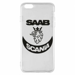 Чехол для iPhone 6 Plus/6S Plus Scania SAAB logo - PrintSalon