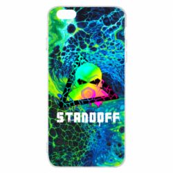 Чехол для iPhone 6 Plus/6S Plus Standoff art skull - PrintSalon