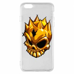 Чехол для iPhone 6 Plus/6S Plus Standoff - Gold Skull