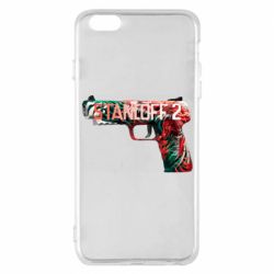 Чехол для iPhone 6 Plus/6S Plus Standoff pistol - PrintSalon