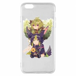 Чехол для iPhone 6 Plus/6S Plus Тигнари с Коллеи - PrintSalon