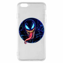 Чохол для iPhone 6 Plus/6S Plus Venom black and blue style - PrintSalon
