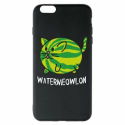 Чехол для iPhone 6 Plus/6S Plus Watermeowloon - PrintSalon