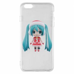 Чехол для iPhone 6 Plus/6S Plus Winter Hatsune Miku - PrintSalon