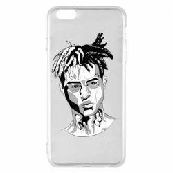 Чехол для iPhone 6 Plus/6S Plus XXXTentacion Monochrome Art - PrintSalon