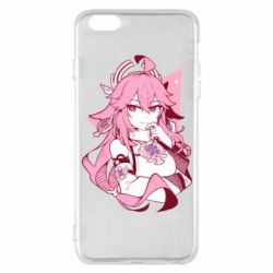 Чехол для iPhone 6 Plus/6S Plus Yae Miko portrait