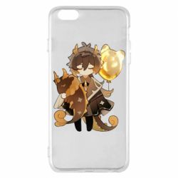 Чехол для iPhone 6 Plus/6S Plus Zhongli with baloon - PrintSalon
