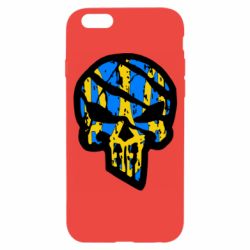 Чохол для iPhone 6/6S Punisher Coat of arms of Ukraine - PrintSalon
