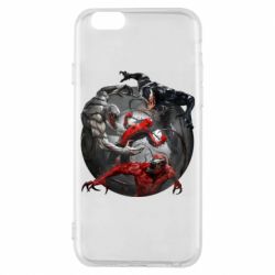 Чохол для iPhone 6/6S Сімбіоти і людина павук - PrintSalon