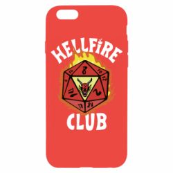 Чехол для iPhone 6/6S Stranger Things: Hellfire club - PrintSalon