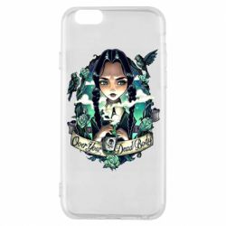 Чехол для iPhone 6/6S Уэнздей арт - PrintSalon