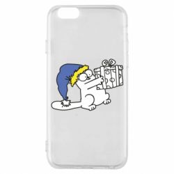 Чехол для iPhone 6/6S Украинский кот саймона с подарком - PrintSalon