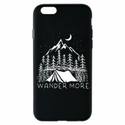 Чехол для iPhone 6/6S Wander more - PrintSalon