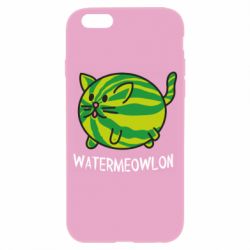 Чехол для iPhone 6/6S Watermeowloon - PrintSalon