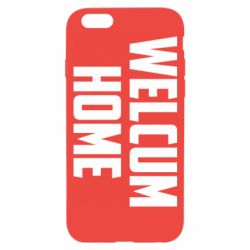 Чехол для iPhone 6/6S Welcum Home - PrintSalon