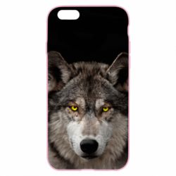 Чохол для iPhone 6/6S Wolf with yellow eyes - PrintSalon