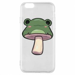 Чехол для iPhone 6/6S Жабо-гриб - PrintSalon