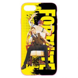 Чехол для iPhone 7 A Boy And His Cat - PrintSalon