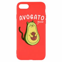 Чехол для iPhone 7 Avogato Cat - PrintSalon