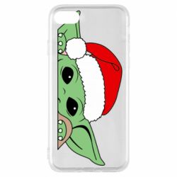 Чохол для iPhone 7 Baby Yoda Santa - PrintSalon