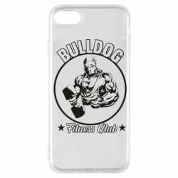 Чехол для iPhone 7 Bulldog Fitness Club - PrintSalon