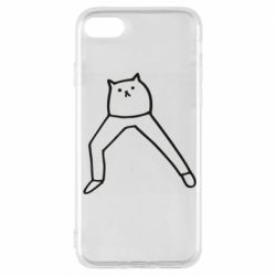 Чехол для iPhone 7 Cat in pants - PrintSalon