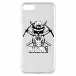 Чехол для iPhone 7 Deep Rock Galactic skull - PrintSalon