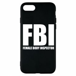 Чехол для iPhone 7 FBI - Female Body Inspector - PrintSalon
