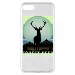 Чехол для iPhone 7 Forest deer - PrintSalon
