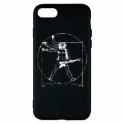 Чехол для iPhone 7 Guitarist Da Vinci - PrintSalon