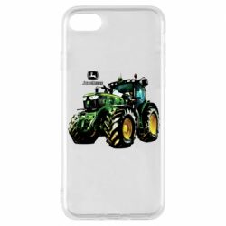 Чохол для iPhone 7 John Deere Tractor and logo - PrintSalon