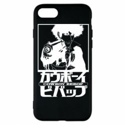Чехол для iPhone 7 Ковбой Бибоп с ружьем - PrintSalon