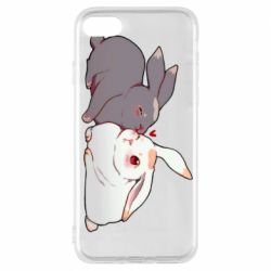 Чехол для iPhone 7 Кролики Вэй и Лань - PrintSalon